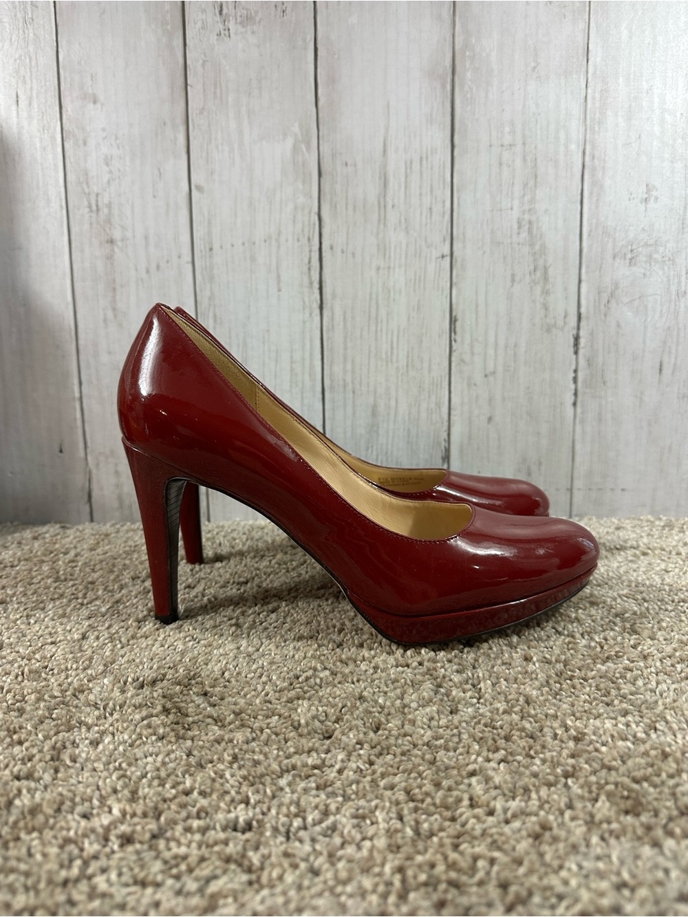 Cole Haan / Nike Air Chelsea Patent Leather Glossy Pumps Women’s 8.5